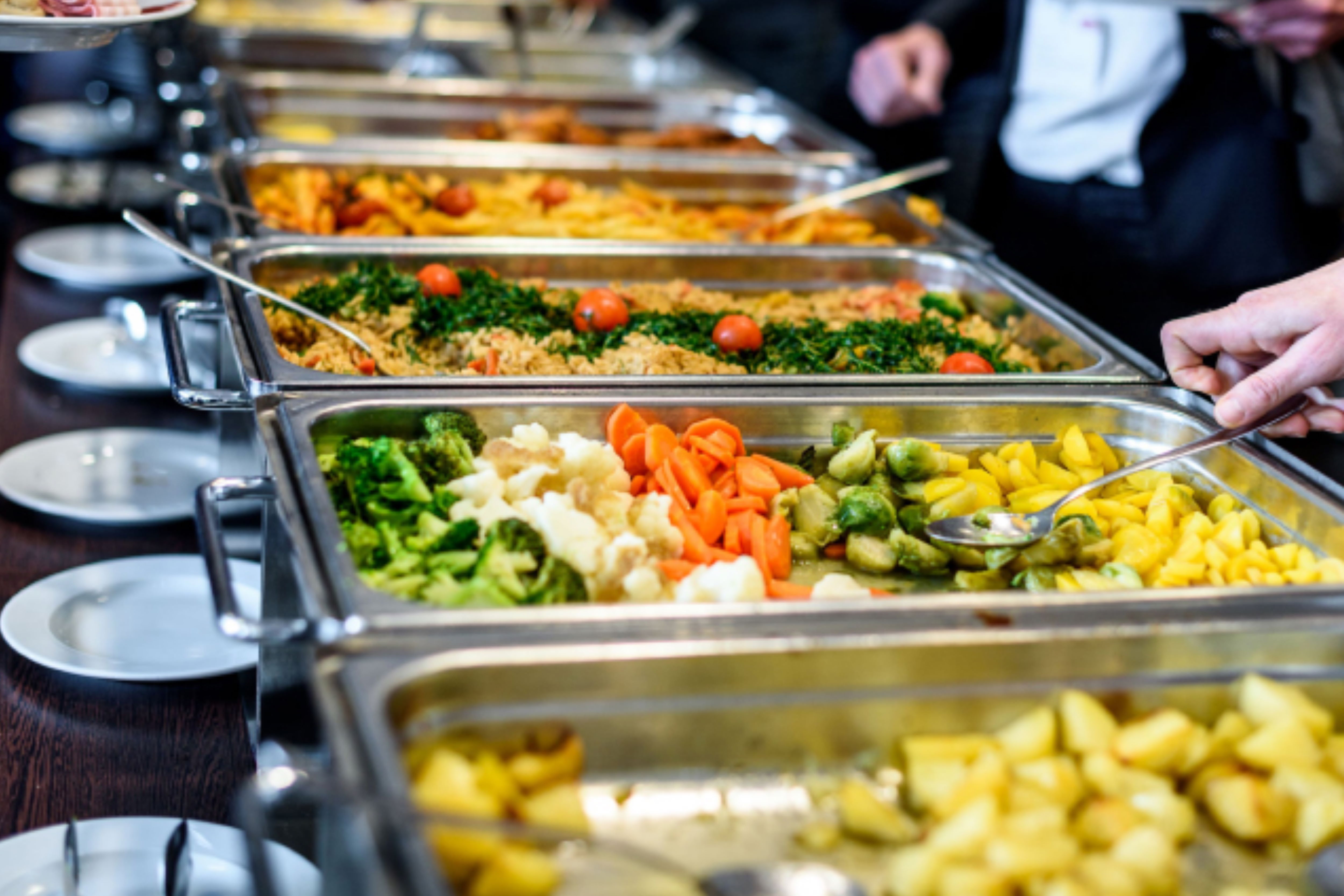 Hot Buffet Selection